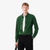 Chemise slim en piqué de coton pour homme Chemise slim en piqué de coton pour homme