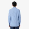 Chemise slim en popeline stretch rayée Chemise slim en popeline stretch rayée