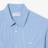 Chemise slim en popeline stretch rayée Chemise slim en popeline stretch rayée