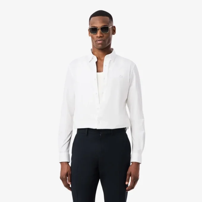 Chemise slim fit en mélange de coton The Blend Chemise slim fit en mélange de coton The Blend