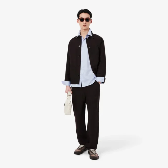 Chemise slim fit en mélange de coton The Blend Chemise slim fit en mélange de coton The Blend