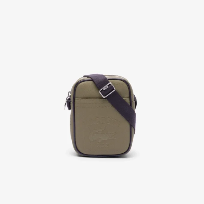 Club 1930 Petit sac à bandoulière vertical effet piqué
