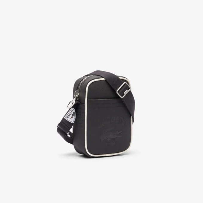 Club 1930 Petit sac à bandoulière vertical effet piqué