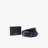 Coffret cadeau ceinture en cuir et porte-cartes Coffret cadeau ceinture en cuir et porte-cartes