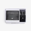 Coffret cadeau ceinture en cuir et porte-cartes Coffret cadeau ceinture en cuir et porte-cartes
