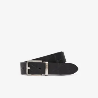 Coffret cadeau ceinture et boucle en cuir lisse