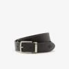 Coffret cadeau ceinture et boucle en cuir lisse Coffret cadeau ceinture et boucle en cuir lisse