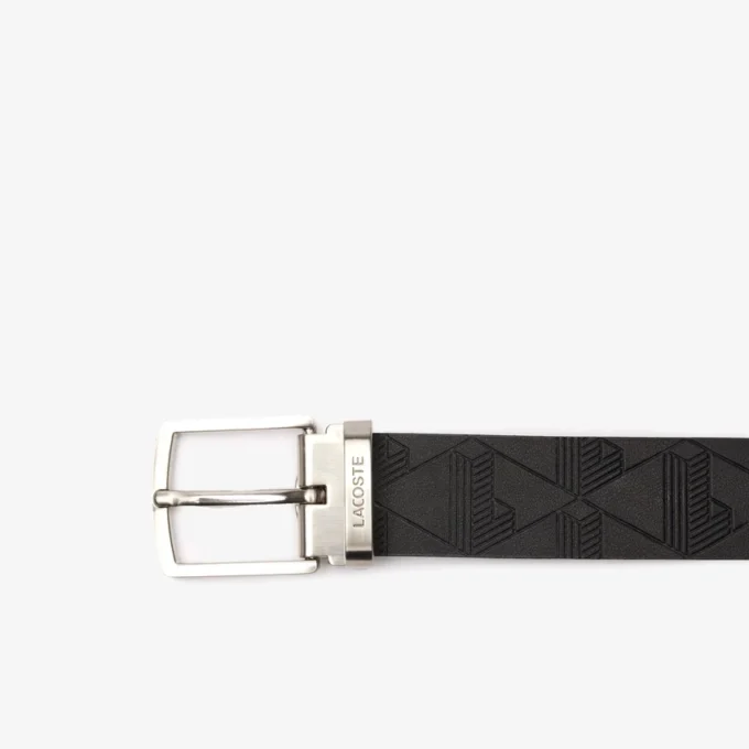 Coffret cadeau ceinture et boucle en cuir lisse Coffret cadeau ceinture et boucle en cuir lisse