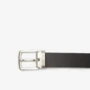 Coffret cadeau ceinture et boucle en cuir lisse Coffret cadeau ceinture et boucle en cuir lisse