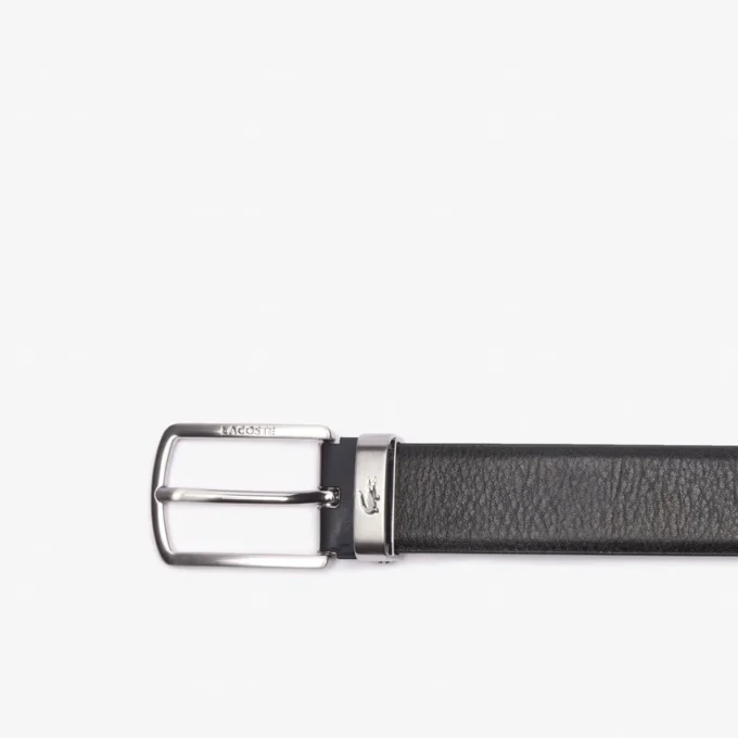 Coffret cadeau ceinture et boucle en cuir lisse Coffret cadeau ceinture et boucle en cuir lisse