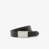 Coffret cadeau ceinture et boucle en cuir lisse Coffret cadeau ceinture et boucle en cuir lisse