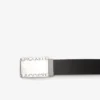Coffret cadeau ceinture et boucle en cuir lisse Coffret cadeau ceinture et boucle en cuir lisse