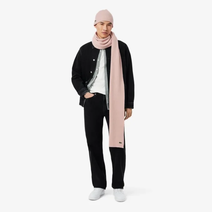 Coffret cadeau écharpe et bonnet en laine unisexe