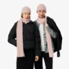 Coffret cadeau écharpe et bonnet en laine unisexe