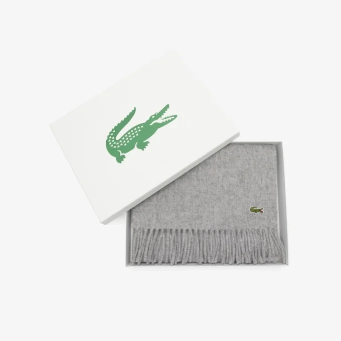 Coffret cadeau écharpe unisexe en laine brossée Coffret cadeau écharpe unisexe en laine brossée