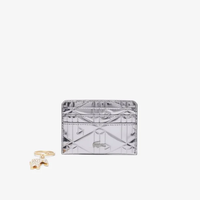 Coffret cadeau comprenant un porte-cartes et un porte-clés en métal