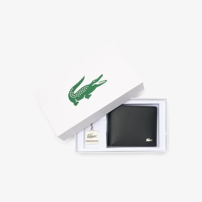 Coffret cadeau Fg : petit portefeuille et porte-clés