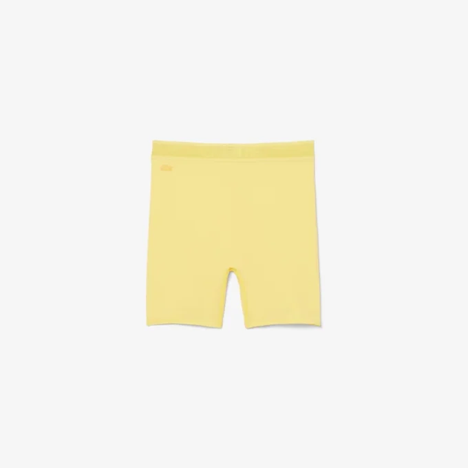 Cuissard de cyclisme en microfibre à taille haute