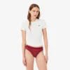 Culotte string en dentelle avec logo à la taille Culotte string en dentelle avec logo à la taille