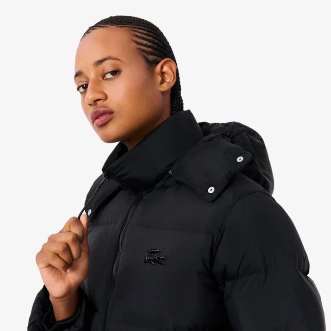 Doudoune à capuche coupe décontractée pour femme Doudoune à capuche coupe décontractée pour femme