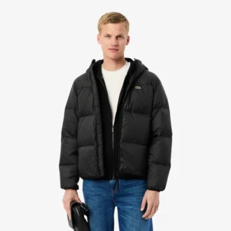 Doudoune à capuche imperméable pour homme