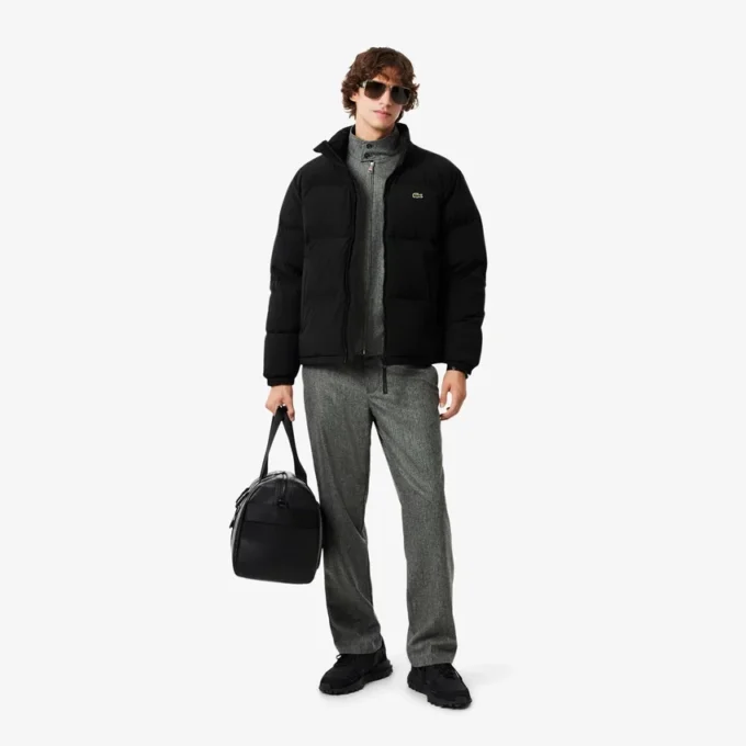 Doudoune à capuche imperméable pour homme