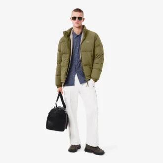 Doudoune à capuche imperméable pour homme