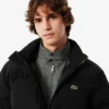 Doudoune à capuche imperméable pour homme