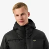 Doudoune à capuche imperméable pour homme