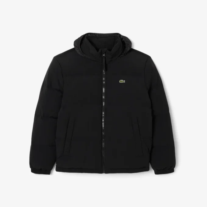Doudoune à capuche imperméable pour homme