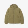 Doudoune à capuche imperméable pour homme