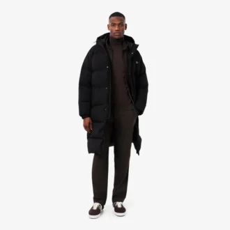Doudoune longue imperméable pour homme