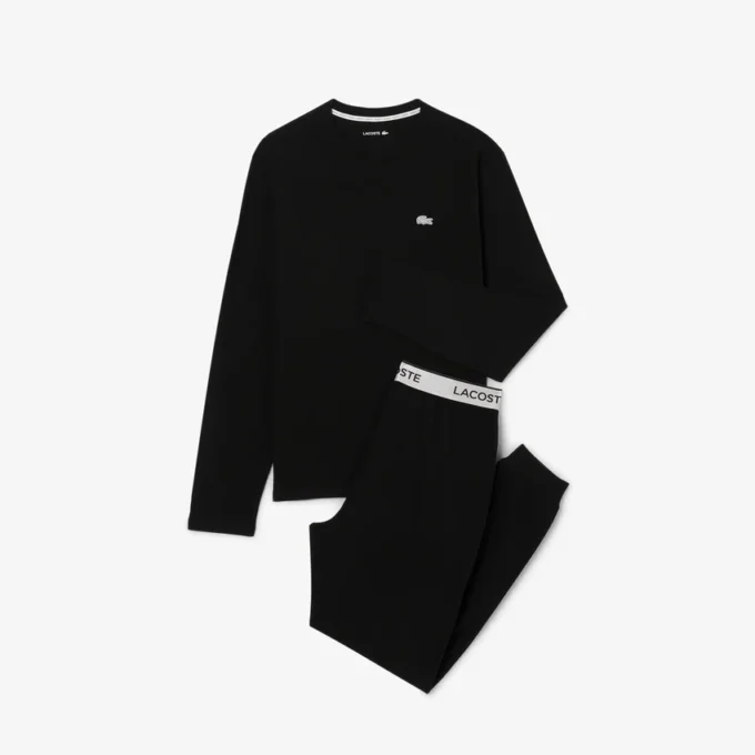 Ensemble de pyjama argenté pour homme