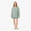 Ensemble de pyjama oversize en popeline rayée Ensemble de pyjama oversize en popeline rayée