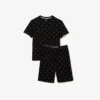 Ensemble pyjama en coton imprimé pour homme Ensemble pyjama en coton imprimé pour homme