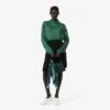 Foulard carré en soie imprimé Runway Foulard carré en soie imprimé Runway