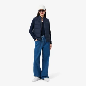 Gilet matelassé en duvet pour femme