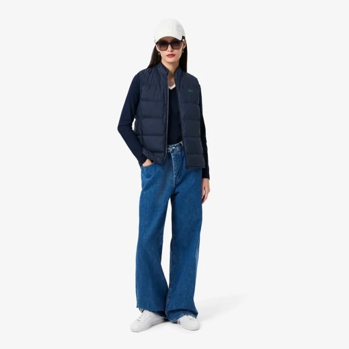 Gilet matelassé en duvet pour femme Gilet matelassé en duvet pour femme