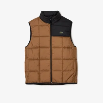 Gilet matelassé pour homme avec capuche amovible
