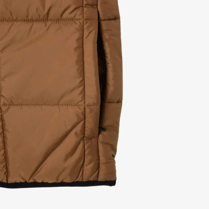Gilet matelassé pour homme avec capuche amovible