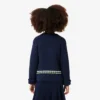 Gilet sans manches à col en V en coton pour fille Gilet sans manches à col en V en coton pour fille