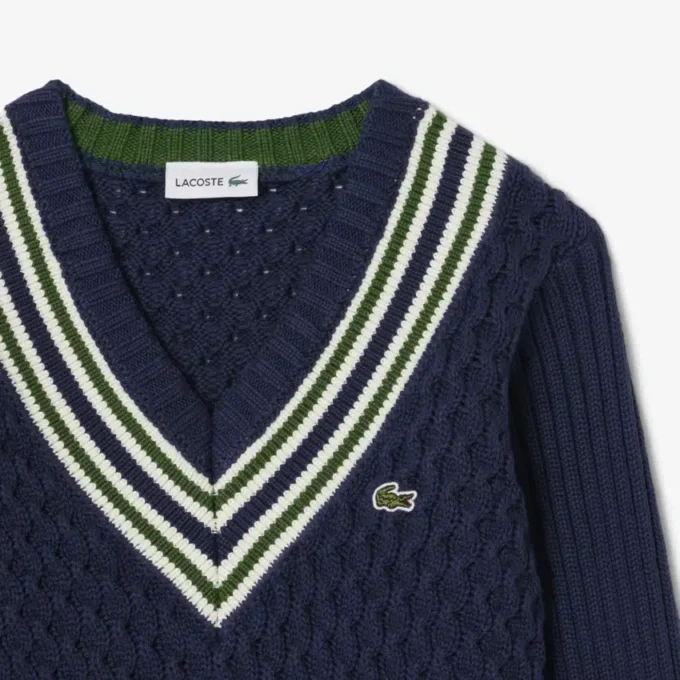 Gilet sans manches à col en V en coton pour fille Gilet sans manches à col en V en coton pour fille