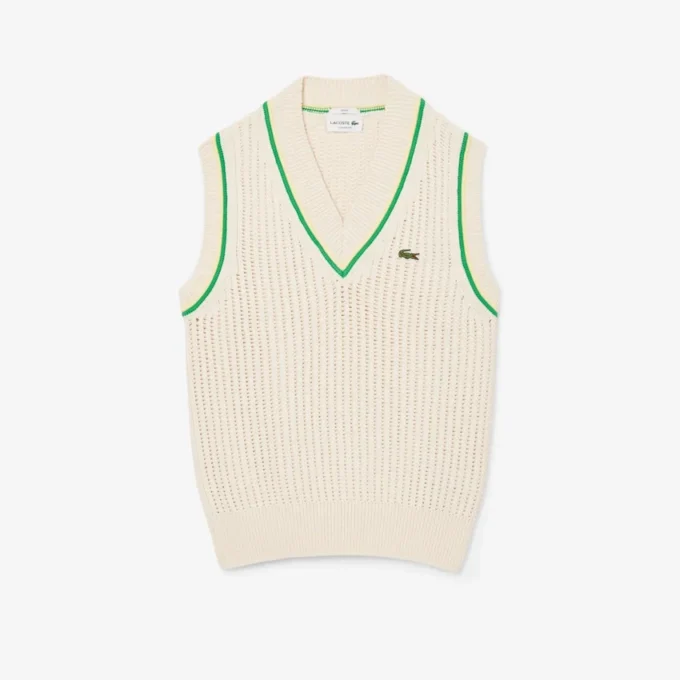 Gilet unisexe effet crochet Gilet unisexe effet crochet