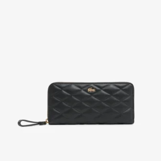 Grand portefeuille en cuir Crocodelle