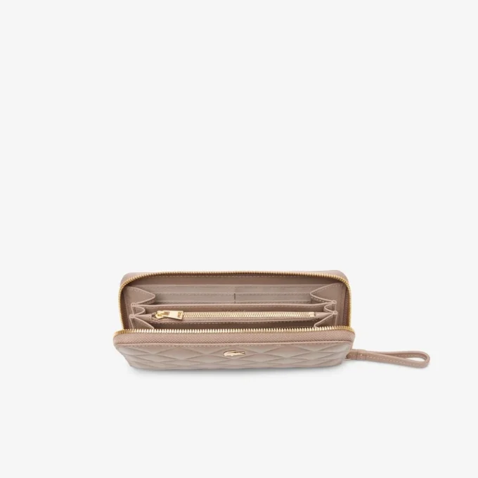 Grand portefeuille en cuir Crocodelle