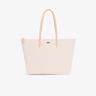 Grand sac fourre-tout rayé L.12.12 Concept