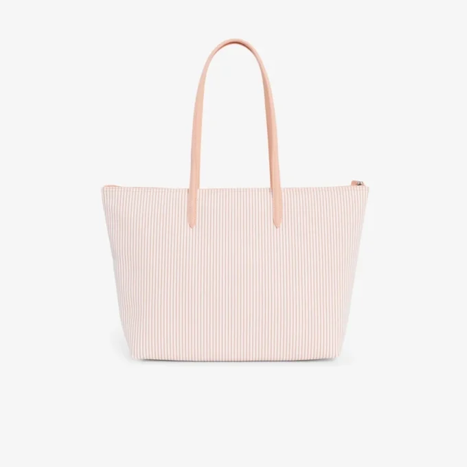Grand sac fourre-tout rayé L.12.12 Concept Grand sac fourre-tout rayé L.12.12 Concept