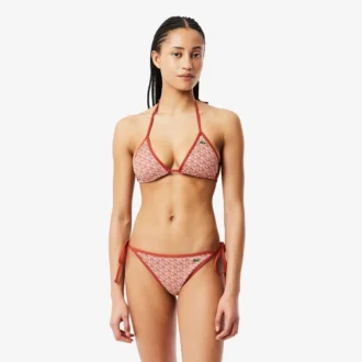 Haut de maillot de bain en jersey imprimé pour femme