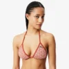 Haut de maillot de bain en jersey imprimé pour femme