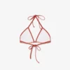 Haut de maillot de bain en jersey imprimé pour femme